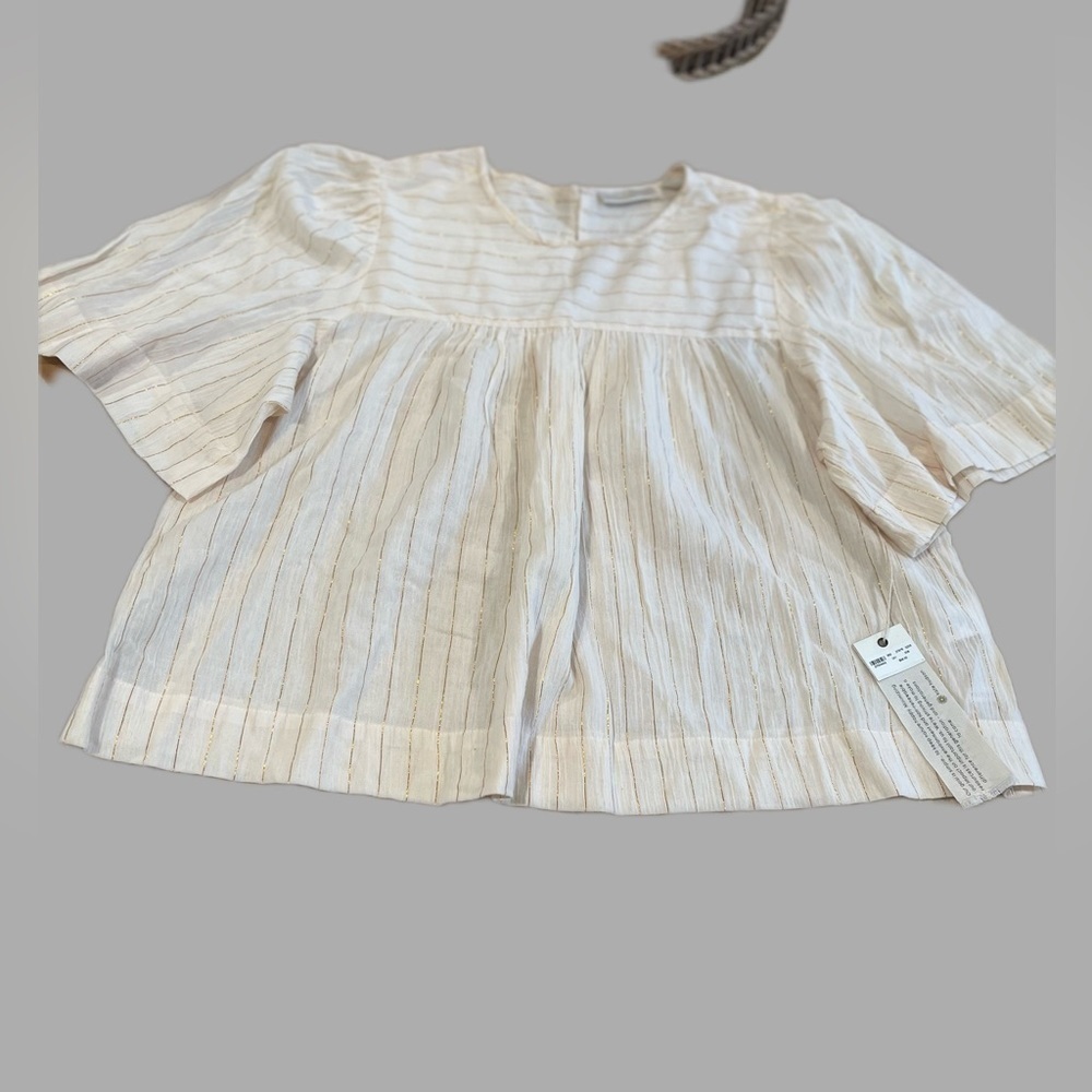 Happy X Nature Blouse Short sz S